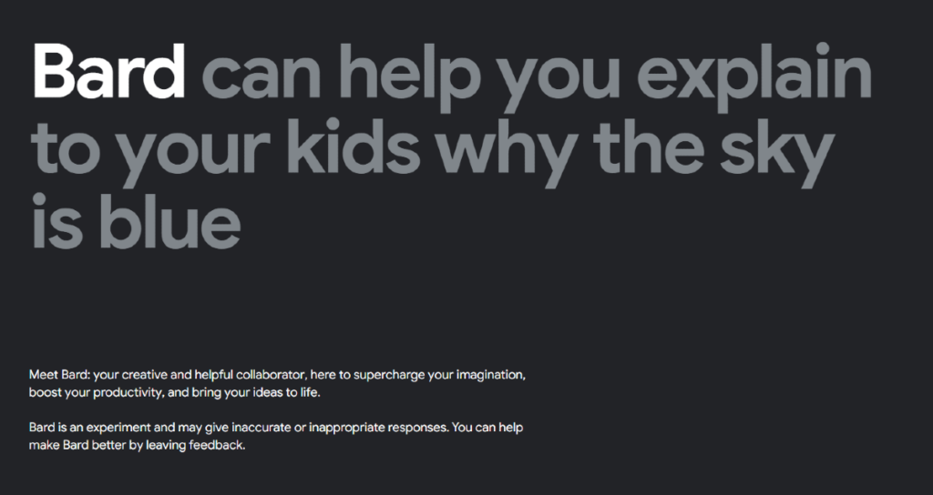 Google opens Bard A.I. global experimental version